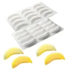 Moldes De Bolo De Silicone Frutas Mousse Laranja Maçã Pêra Mangas Morango Pinha Forma Molde Sobremesa Ferramentas De Dec