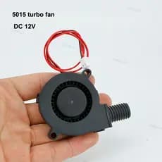 5cm 5015 50mm turbo Ventilador DC 12V 2Pin Duplo Rolamento Hidráulico Resfriamento Sem Escova 50mm x 15mm Refrigerador I