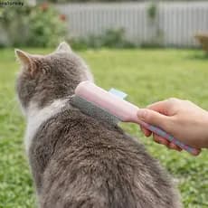 INSTOREAY Pente Contra Pulgas Para Animais De Estimação , Portátil Anti-Nó Remoção De Pêlos De Gatos , Escova Eficiente