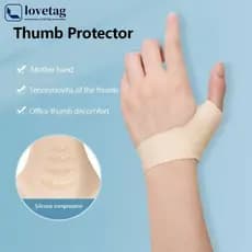 LOVETAG Protetor De Polegar Tenosinovite Tensão Do Leve Fixação Da Junta Respirável Pulso K5M9