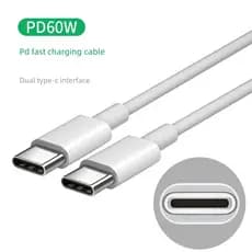 Kit Carregador + Cabo Tipo C Fonte Carregamento Rápido USB‑C Carregador Turbo 20W PD USB‑C Cabo de dados tipo c de cabeç