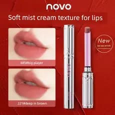 Sem parabenos Batom matte aveludado Batom NOVO batom fosco maquiagem labial duradoura on-line clareamento Natural à prov