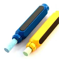 1 suporte magnético para giz com haste extensora, adequado para quadros brancos e quadros negros ajustáveis, ideal para