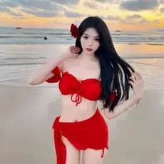 Roupa de praia feminina Biquíni brasileiro Biquíni praia Confiante no mar biquíni com saia de gaze maiô de três peças à