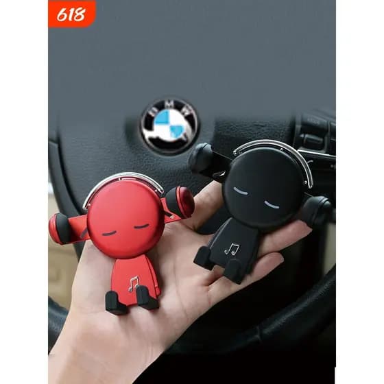 Suporte celular saída de ar carro Suporte de celular para carro Suporte importado para automóvel Novo bonito suporte do