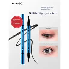 Não borra suor Delineador de olhos Lápis delineador de olhos MINISO MINISO Excelente produto Caneta delineadora líquida