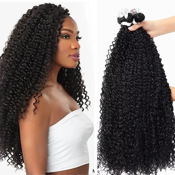 Sway Hair Curly Pacotes Cacheados De 70 Cm Feitos Com Bioproteína , Igual Ao Cabelo Humano