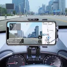 Presilha para grade do ar condicionado Suporte de celular para carro Suporte para celular no carro Suporte para telefone