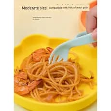 Tigela silicone com ventosa fundo Tigela bebê alimentação complementar Prato infantil com ventosa Prato de jantar para b