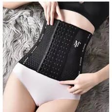 cinta modeladora 32 barbatanas short cinta modeladora cinta 20 barbatanas modeladora Cinto plástico esportivo pós-parto