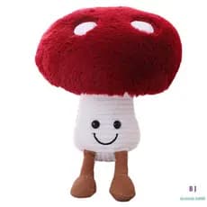 Travesseiro De Cogumelo De Pelúcia Adorável Para Decoração De Escritório Doméstico