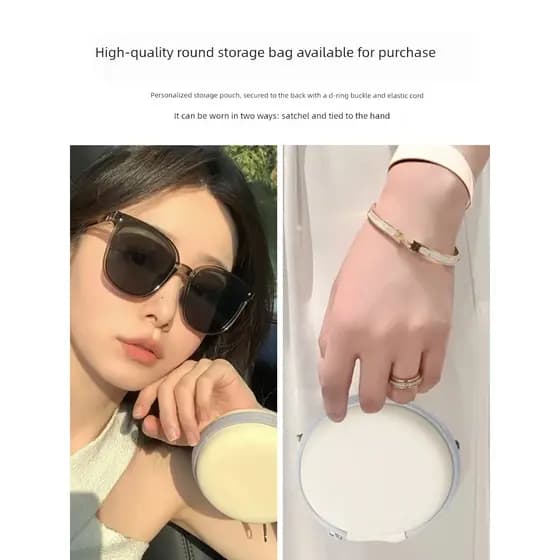 kit oculos de sol feminino oculos blogueira feminino oculos de sol feminino 2026 novo estilo dobrável óculos de sol femi