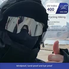 óculos maculino óculos de sol polarizado feminino óculos baixa pace feminino Óculos de ciclismo à prova de vento areia e