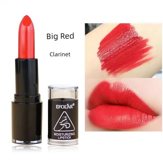 Sem parabenos Batom matte aveludado Batom Grande batom vermelho chinês batom vermelho crianças não-tóxico desempenho de
