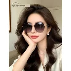 oculos clip on oculos de sol masculino oculos de sol 2026 novo estilo óculos de sol senhoras High-End sentir mostrando r