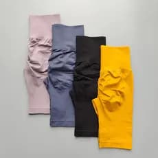 Legging Fitness Academia Legging Importada Barata Controle Abdominal Pêssego Hip-Lifting cintura alta abdômen-estreito c