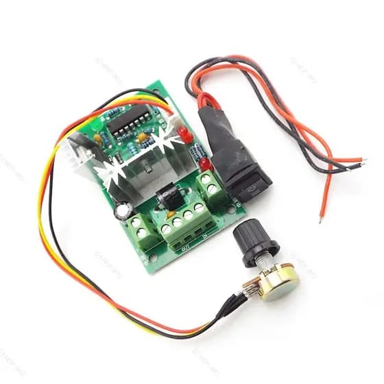 CCM6N PWM DC Controlador De Velocidade Do Motor Regulador 12V 6A Corrente 6V-30V 12V 24V Controladores De Interruptor De