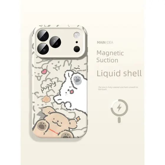 Capinha silicone líquido Capa para celular iphone Capinha celular Apple Adequado para Apple iphone17 Capa de telefone 17