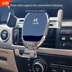 Suporte para celular no carro Suporte importado para automóvel Presilha para grade do ar condicionado Suporte dedicado f