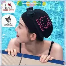 [springevenwell] Acessório de Natação Sanrio Hello Kitty Kawaii Kuromi Cinnamoroll Flexível Mergulho Proteção Impermeá