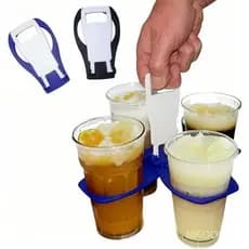 Porta Copos Reutilizáveis Dobrável para Bebidas Festival