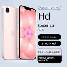 Pelicula antiespia vidro temperado Vidro temperado anti queda Pelicula cobertura total Adequado para Apple iPhone 17e Fi