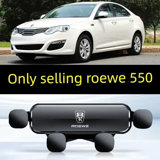 Suporte celular saída de ar carro Suporte importado para automóvel Suporte celular veicular universal 08-23 Rongwei 550E