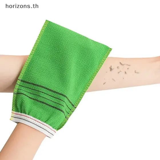 [B & H Jul] Conjunto De Toalhas Esfoliantes Com 5 Peças , Coreano , Itália , Asiático , Esfoliante , Toalha De Banho Cor