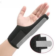 Produto Produto: Luvas de alumínio com suporte para pulso, protetor de pulso de Material PE, alça de dedo pequena