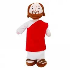 Jesus Pelúcia Clássica Cristo Salvador Religioso Recheada Boneca De Brinquedos Religiosos Decoração Do Lar Figura