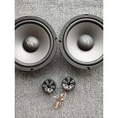 [Importado] Conjunto de Alto-falantes Automotivos Burmester de 6,5 polegadas em Formato de Balde Modificado, Atualização
