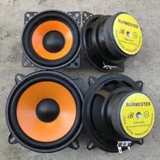 [Melhores Ofertas] Alto-falantes automotivos usados Bowers & Wilkins Berlin Sound de 4, 5 e 6,5 polegadas para tons alto