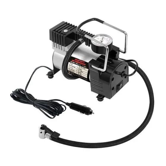 [Produto Premium] Compressor de Ar Portátil para Carro, Importado da Alemanha, para Inflar Pneus, 12V, Alta Pressão para