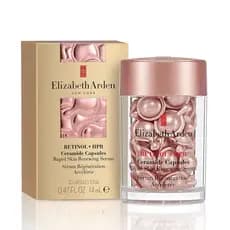 Elizabeth Arden Retinol + HPR Ceramida Sérum Facial Anti-Envelhecimento em Cápsulas para Renovação Rápida da Pele, Trata