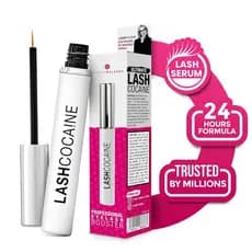 Sérum para crescimento de cílios LASHCOCA!NE para cílios mais longos e volumosos. |   Sérum vegano para realçar os cílio