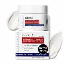 aobenz Creme Facial Antirrugas para Mulheres, Hidratante Firmador Antienvelhecimento com Niacinamida, Pantenol e Vitamin
