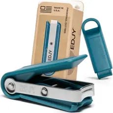 Cortador de Unhas EDJY - Cortador de Unhas de Aço Inoxidável de Precisão para Unhas das Mãos |   Lâmina Afiada, Design E