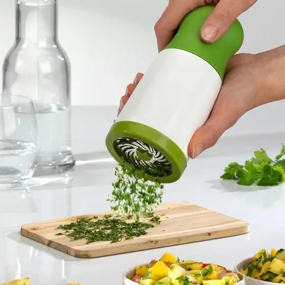 Moedor de Coentros e Especiarias, Manual, Aço Inoxidável, Verde 2WGW