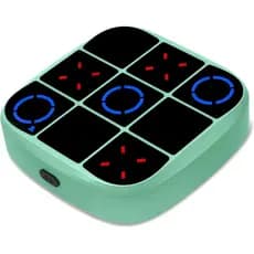 Jogo Tic-Tac-Toe Bolt, Console de Jogos de Quebra-Cabeça Portátil 4 em 1, Jogo Eletrônico de Tic-Tac-Toe para Educação e