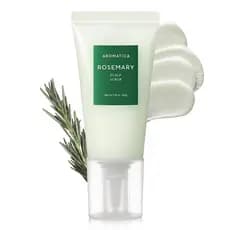 AROMATICA Esfoliante Capilar de Alecrim 5.82oz / 165g, Tratamento para Couro Cabeludo, Esfoliante Capilar com Sal para C