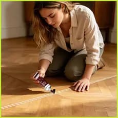 Marrom Calafetagem 100ml Porta Adesivo Selante Enchimento Para Piso Laminado Cozinha Sala De Estar Rodapé Crack acebnbr