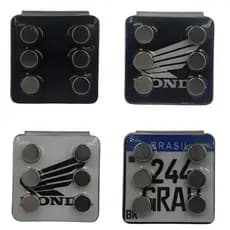 SUPORTE MAGNETICO DE MOTO PARA CELULAR EXTRA FORTE 6 IMÃS SUPORTE MOTO ENVIO SUPER RAPIDO