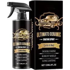 Revestimento Cerâmico para Carros - Frasco Spray de 120ml, Acabamento Protetor, Tinta e Primer Automotivo Multifuncional