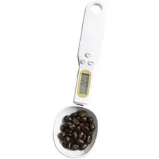 Colher medidora digital com balança, espátula e concha para wok, colher medidora de farinha para confeitaria, colher med