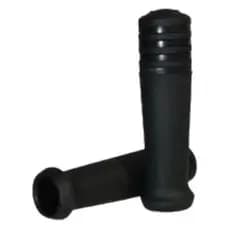 Manopla Bicicleta Borracha Neopak Preto Arco-íris 120mm MTB