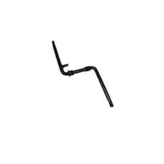 Pedivela Preto Para Monobloco Bicicleta 165mm Bike Aro 24 e 26 Mtb