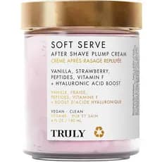 Truly Beauty Creme Hidratante Pós-Barba Soft Serve |   Creme Hidratante e Volumizador para Suavidade Após o Barbear |