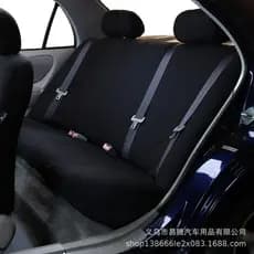 Oferta especial: Conjunto de capas personalizadas para bancos de carro de 5 lugares, design universal de painel plano, c