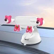 Suporte elétrico anti-vibração para motocicletas, suporte de ventosa para celular, sem função de navegação.