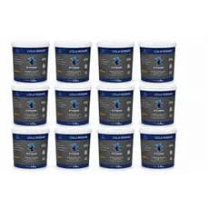 Kit 12 Colas Rodapé / Madeira / Poliestireno / MDF / Moldura /  FYXOR Balde 1.5Kg